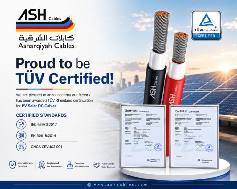 TÜV-Certified PV Solar Cables